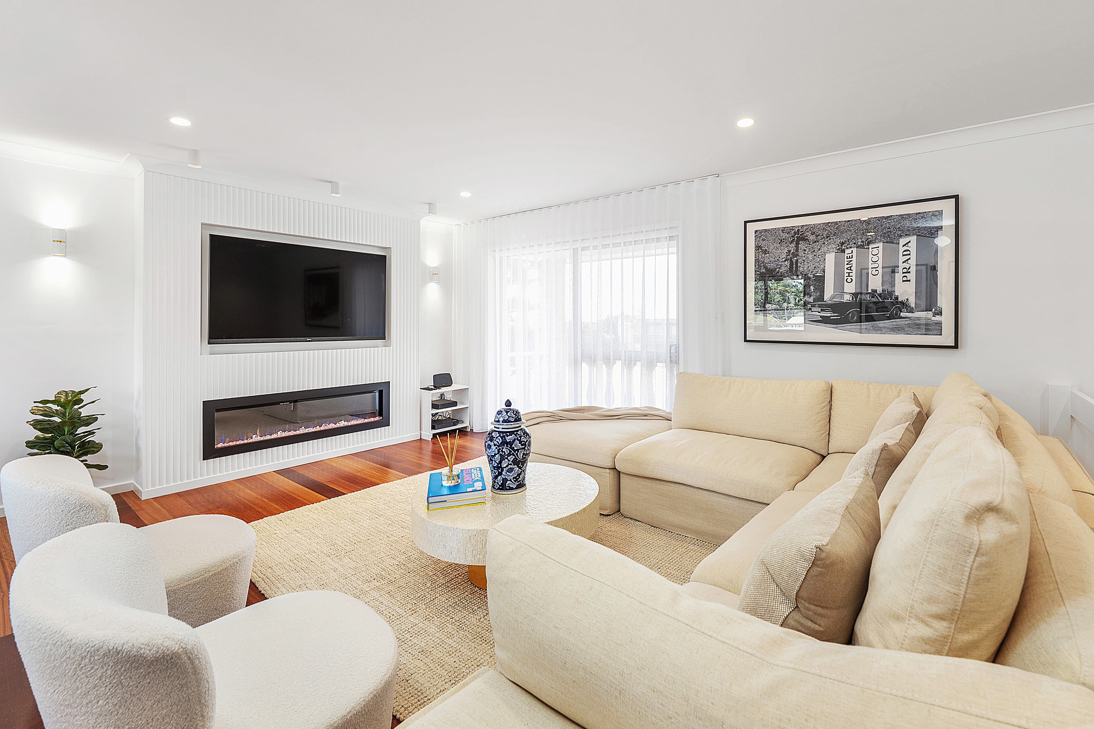 The Villa Southern Belle living room interior